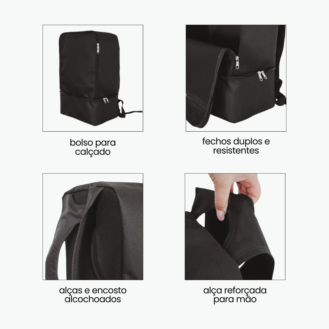 Easyjet Bagagem de mão 45x36x20 Mochila Cabine Viagem Aprovada Para Voos De Companhias Aéreas