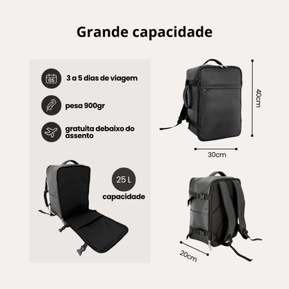 Mochila de Viagem Explorer 40x30x20cm