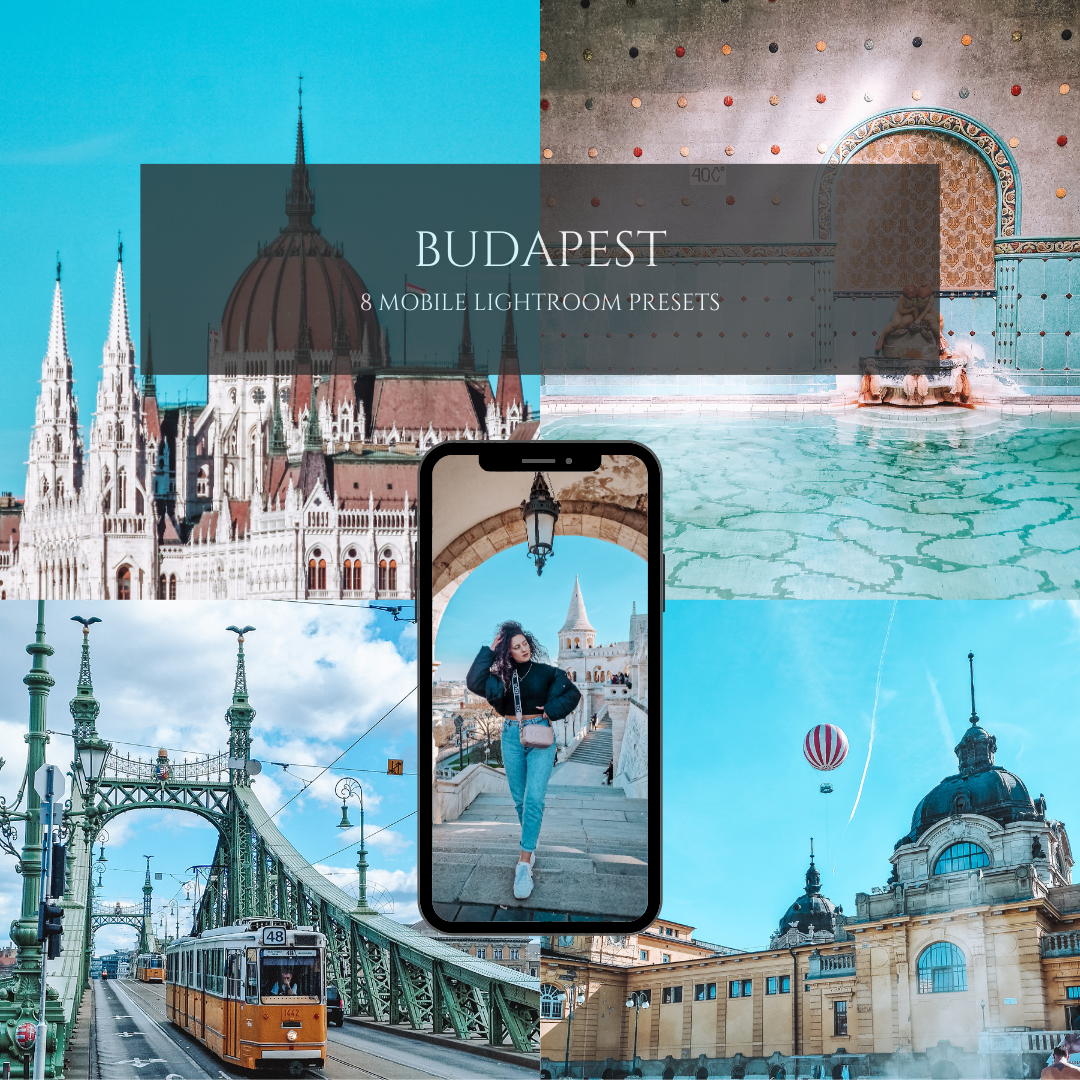 BUDAPEST COLLECTION PRESETS | Edição de fotografia Lightroom