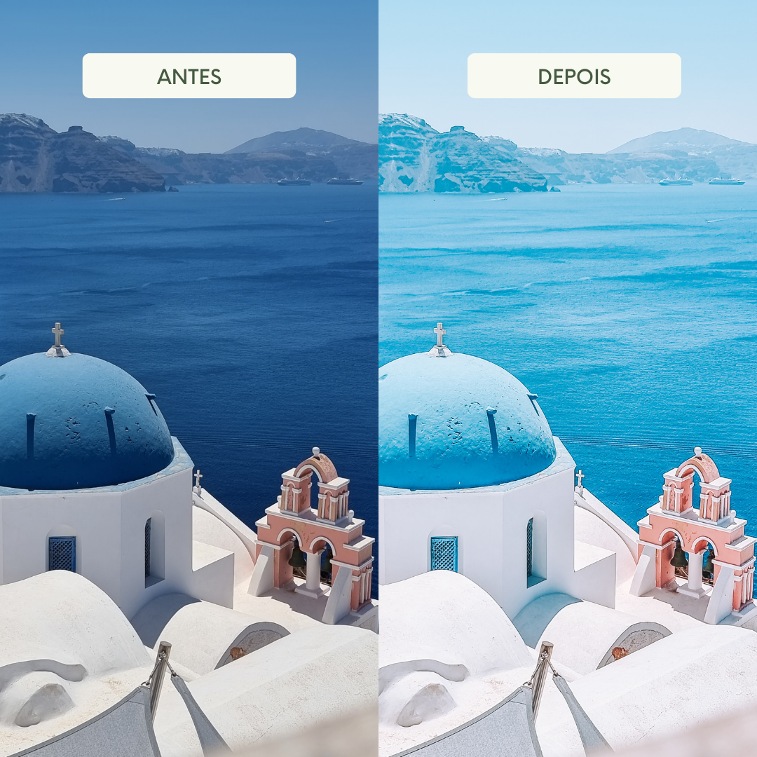 SANTORINI - 8 PRESETS | Edição de fotografia Lightroom